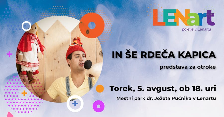 IN ŠE RDEČA KAPICA, predstava za otroke